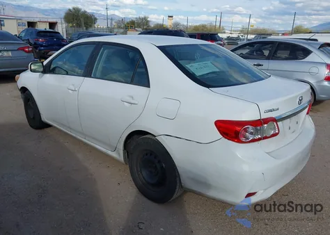 2011 Toyota Corolla Le from USA, damaged, VIN 2T1BU4EE2BC582801